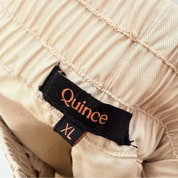 Quince Shale Vintage Wash Wide Leg Tencel Pants XL - Picture 3 of 6